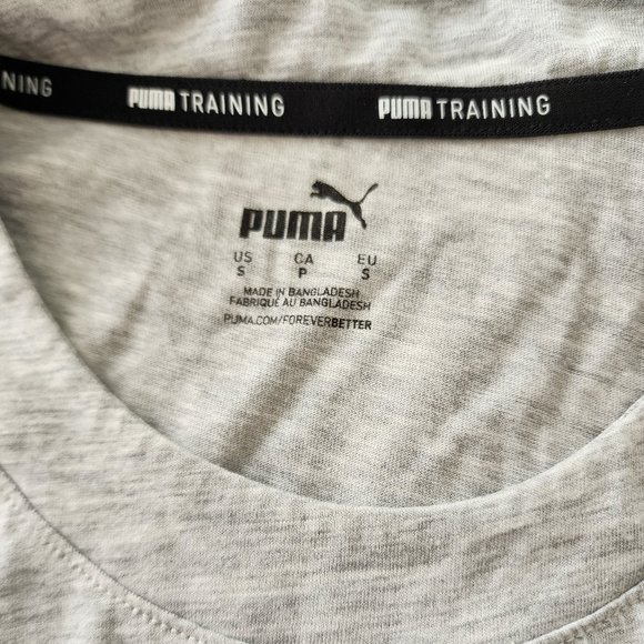 Puma Crop Top Grey Small - Picture 5 of 5